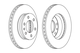 SET OF DRUM BRAKE LININGS
